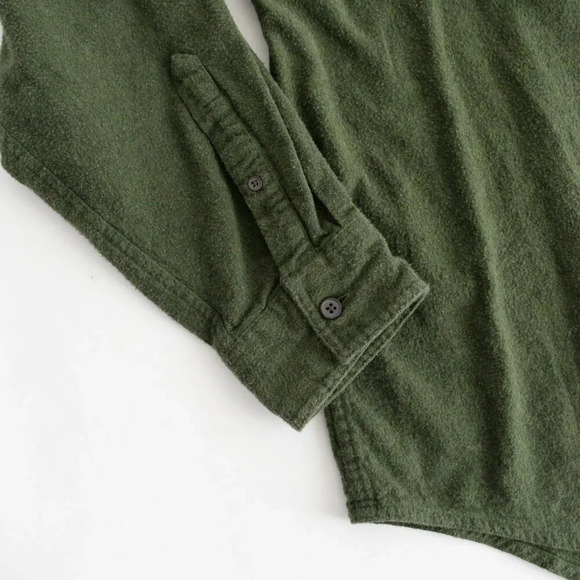 C&B Croft & Barrow Vintage Hunter Green Collared Shacket Jacket ~2XL - Picture 9 of 12